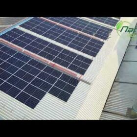 Industrial solar power system I Natura Eco Energy Pvt Ltd